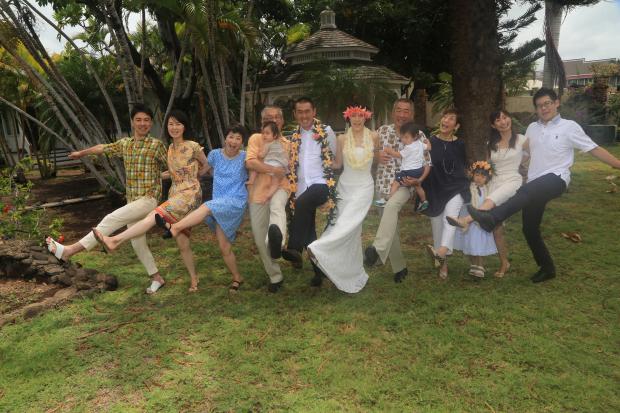 Happy Kick with family