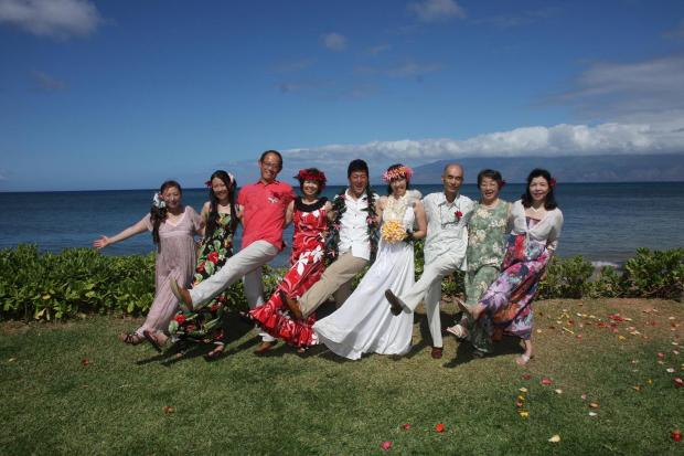 Happy Kick with family